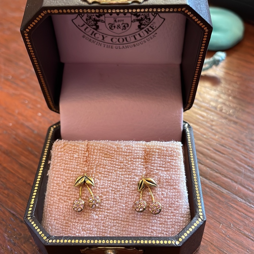 Juicy Couture Cherry Earrings